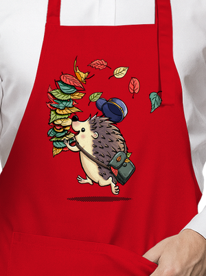 Postás kötény Red