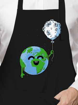 Ballon kötény Black