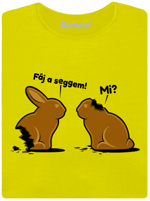 Fáj a seggem! prémium női póló Lemon