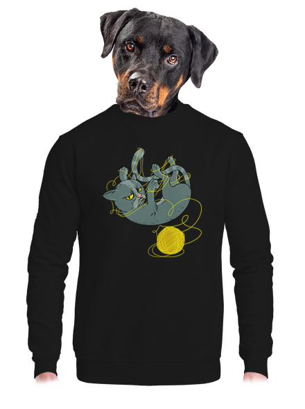 Morcos kandúr unisex crewneck Black