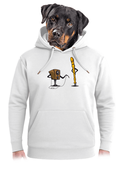 Plug-in jack unisex prémium pulóver Snowwhite