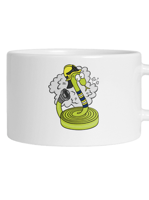 Tömlőt macaron bögre White