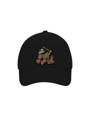 I Am Groot baseballsapka Black