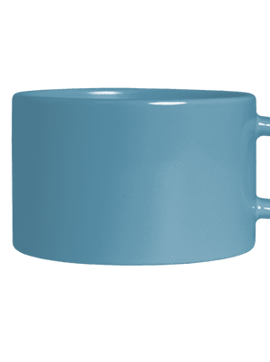 Nyomtatás nélkül macaron bögre Blue Macaron