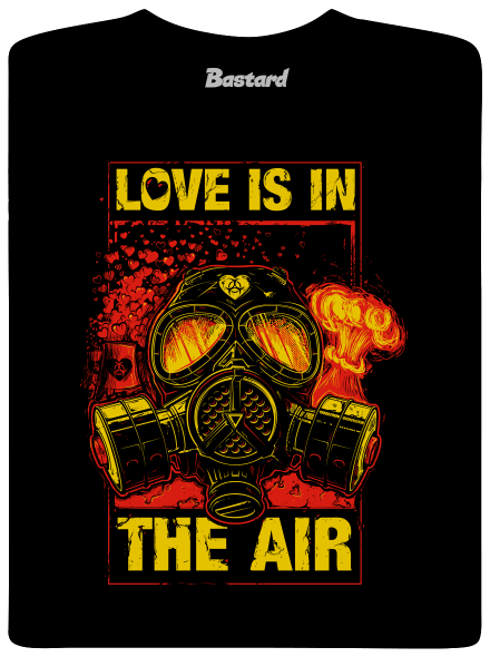 Love is in the air férfi póló Black