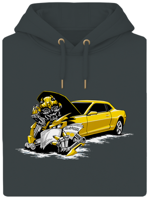 Hogyan kell csinálni unisex prémium pulóver Charcoal