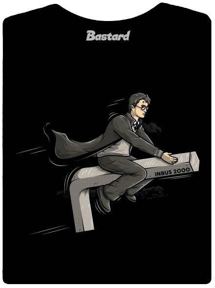 Harry az imbuszon női póló Black