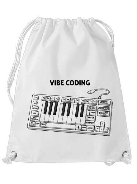 Vibe coding hátizsák White