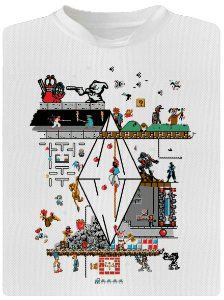 Veretés gyerek sport póló White