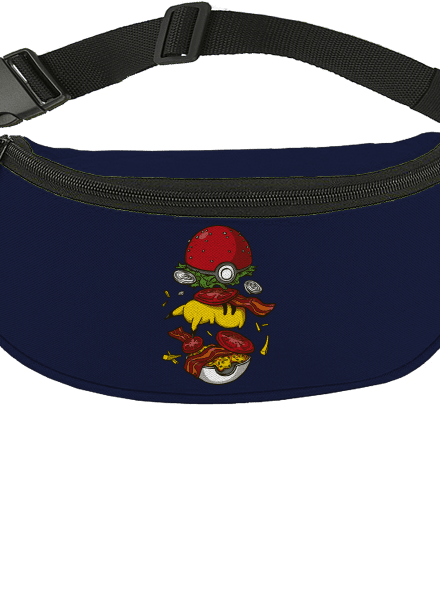 Pokémon burger övtáska French Navy