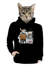 női kenguruzsebes pulóver