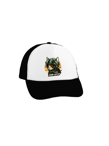 Kami-Katze teherautós sapka Black cap