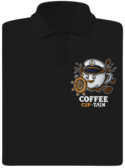 Coffee Cup-tain férfi pólóingek Black