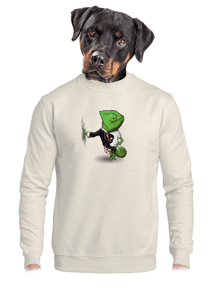 Az álcázás mestere unisex crewneck Off White