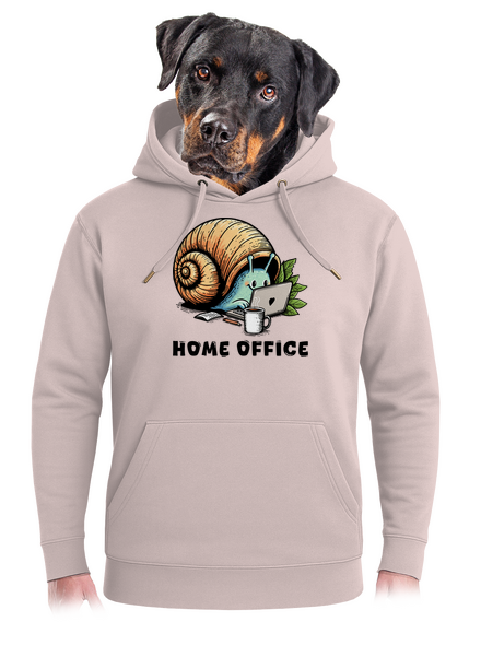 Sneka home office unisex prémium pulóver Rose Chalk