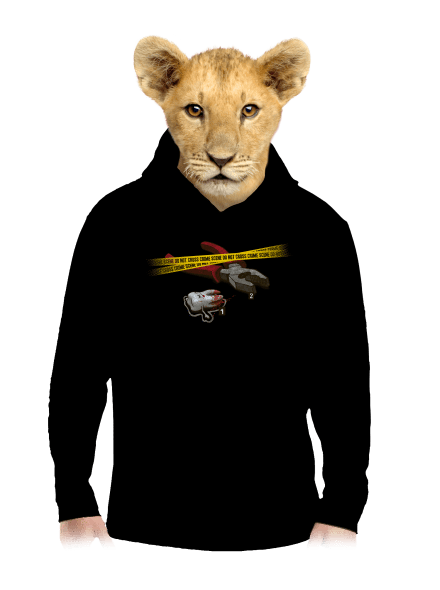 Foggyilkosság gyerek kenguruzsebes pulóver Black