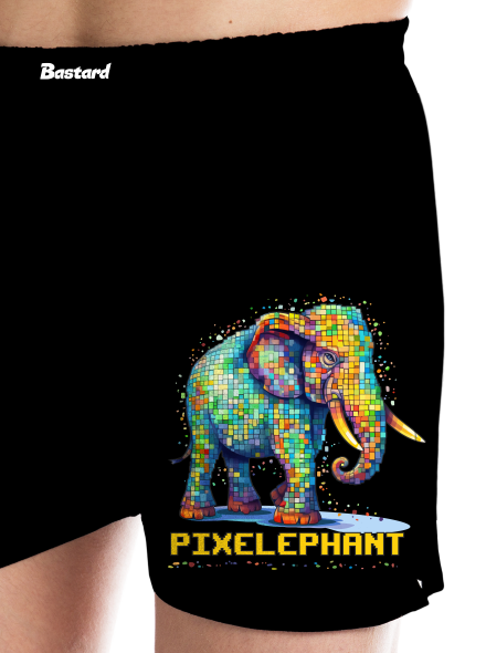 Pixelephant férfi alsó nadrág Black