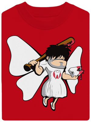 Fogtündér unisex crewneck Red