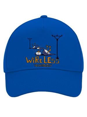 Vezeték nélkül baseballsapka Bright Royal