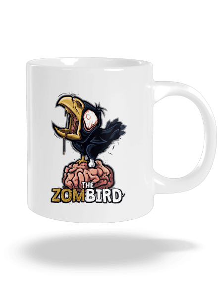 Zombird nagy bögre White