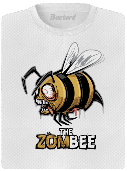 ZomBee - sárga női sportpóló White