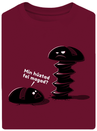 unisex túlméretezett póló