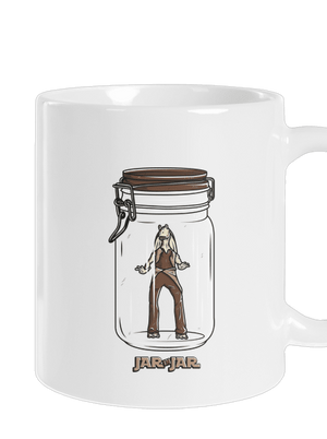 Jar in jar hagyományos bögre White