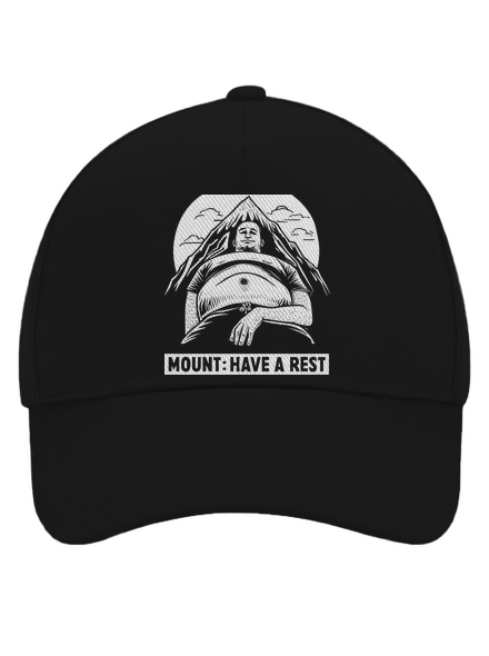 Mount have a rest baseballsapka Black