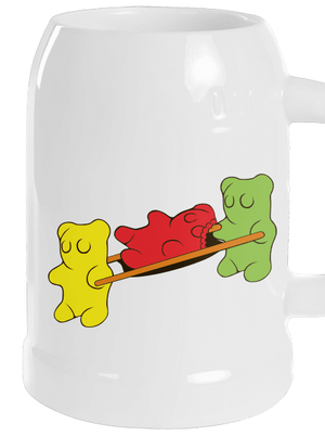 Gumimacik söröskorsó White