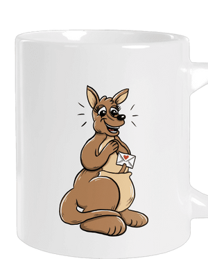 Büszke szülők nagy bögre White