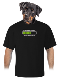 unisex túlméretezett póló