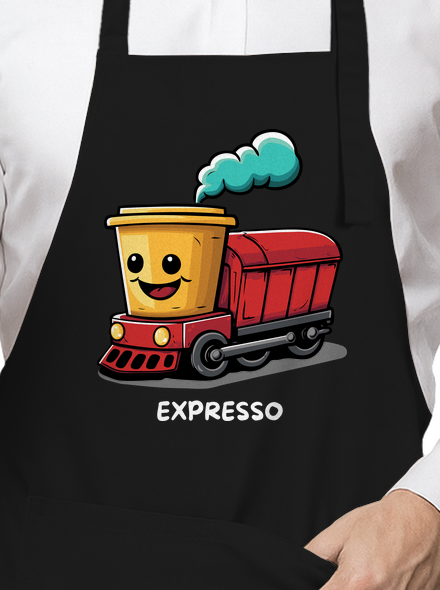 Expresso kötény Black