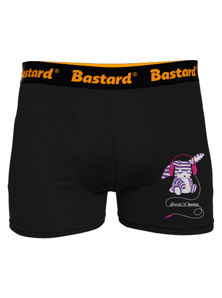 Drum and bass boxeralsó Black