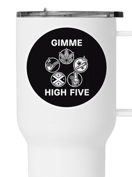 Gimme high five termosz bögre White