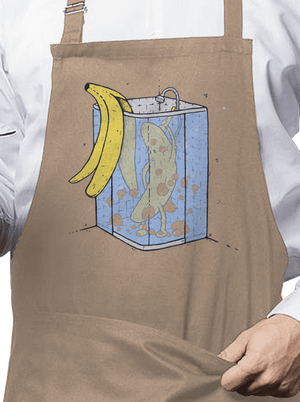 Banán a zuhany alatt kötény Rope