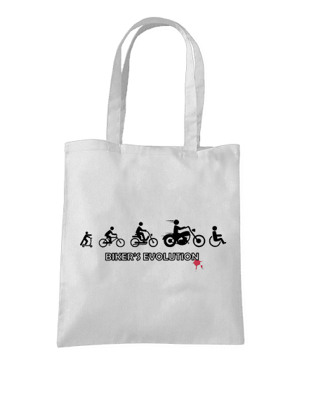Bikers evolution táska White