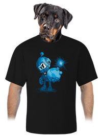 unisex túlméretezett póló
