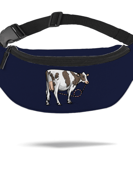 Cow drink övtáska French Navy