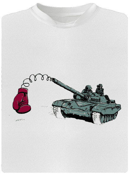 Tank gyerek sport póló White
