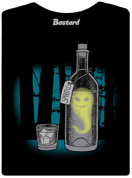 Spiritus prémium női póló Black
