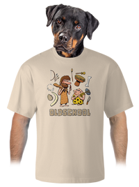 unisex túlméretezett póló