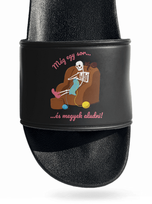 Még egy sor papucs Black