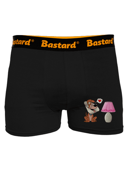 Szerelmes kutya boxeralsó Black