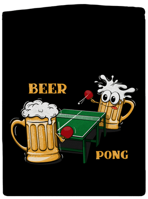 Beer pong cipzáras női pulóver Black