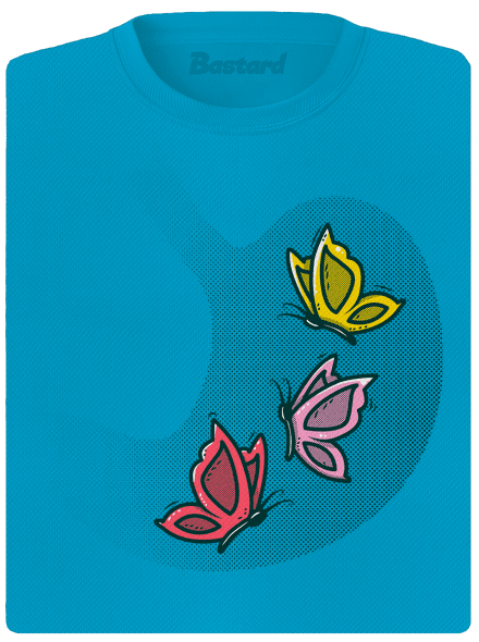 A hasban női sportpóló Blue Atol