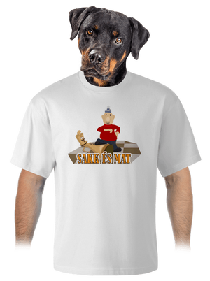 unisex túlméretezett póló
