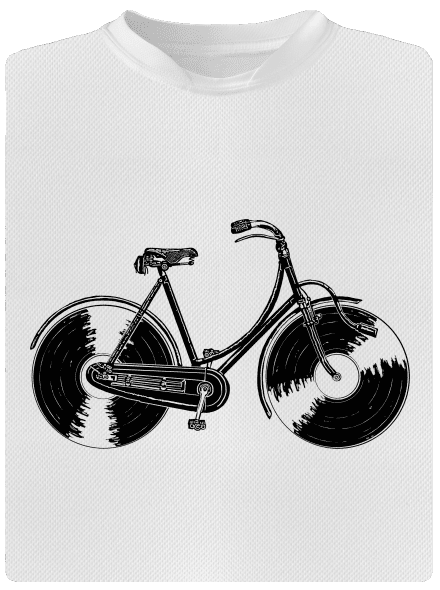 Forgótányér kerék gyerek sport póló White