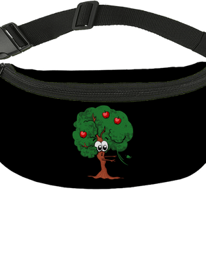Alma és almafa övtáska Black