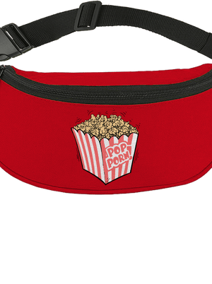 Popporn övtáska Red