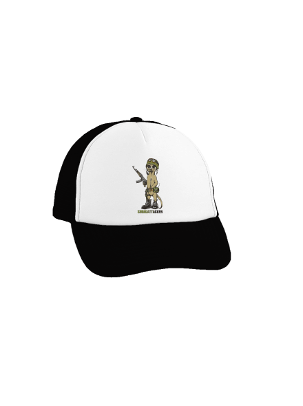 Suricattacker teherautós sapka Black cap